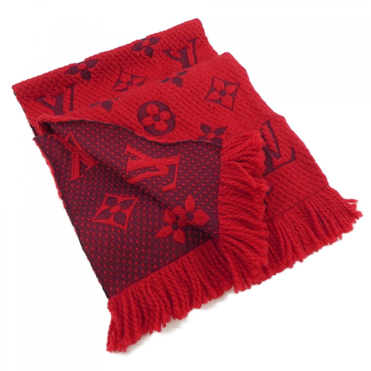 ルイヴィトン LOUIS VUITTON エシャルプ ロゴマニア M 72432 MUFFLER