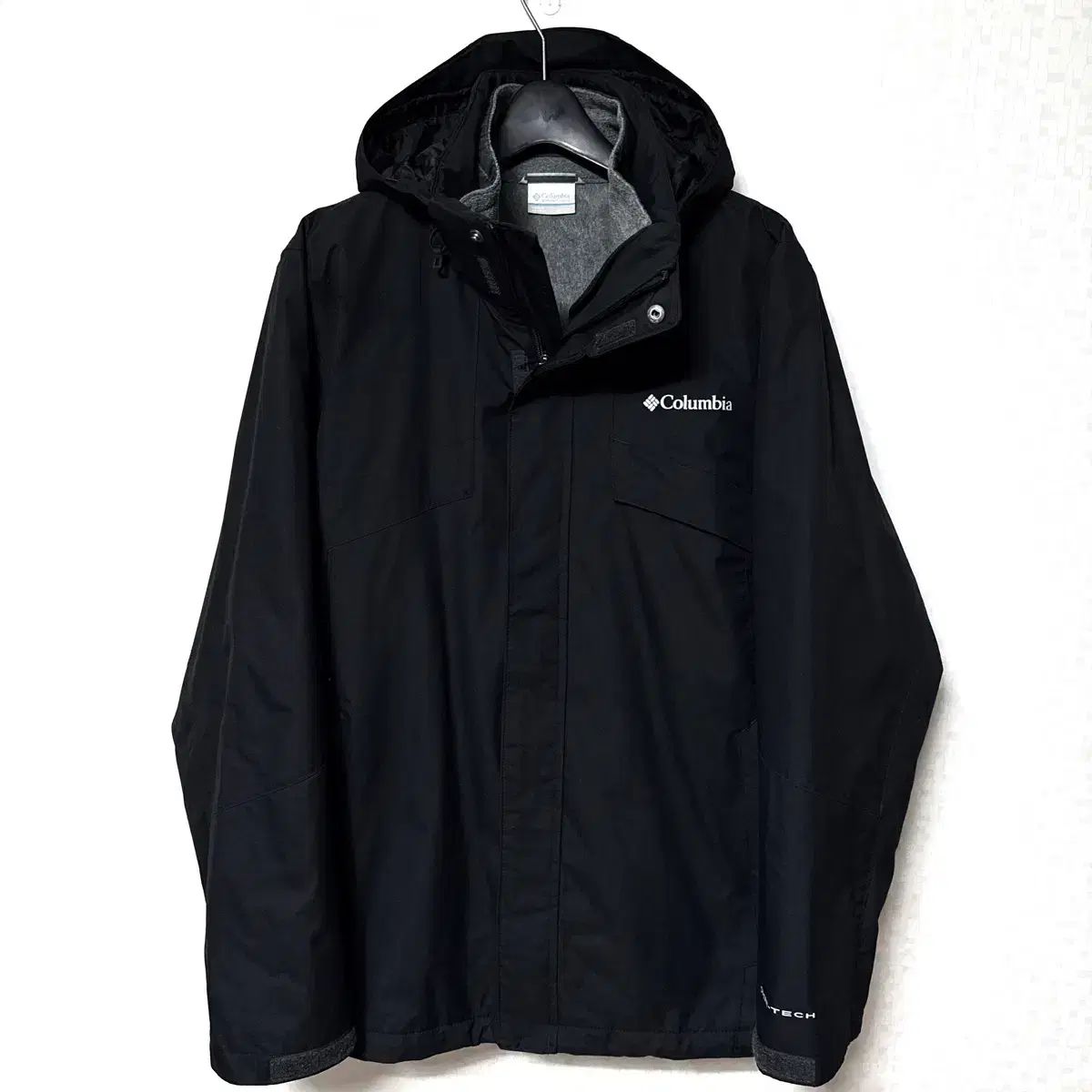 L 100 コロンビア ウィンドブレーカー ジャケット フリース ライナー含む
