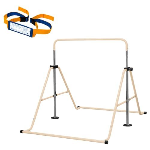 DABADA ダバダ 折りたたみ 鉄棒 くるりんベルトセット 耐荷重 約 100 kg 5段階調節可 室内使用可 子供用 m