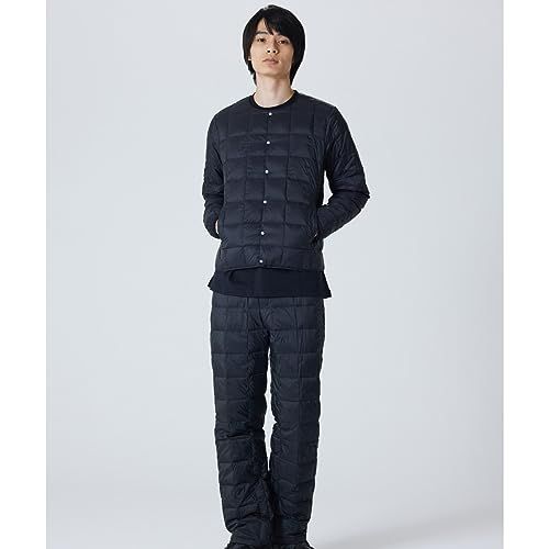 クルーネックボタン インナーダウンジャケット