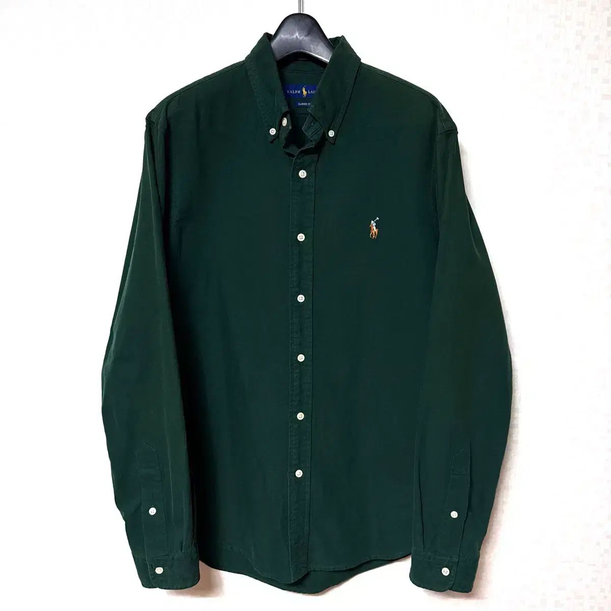 M 95 ポロラルフローレン クラシックフィット シャツ グリーン