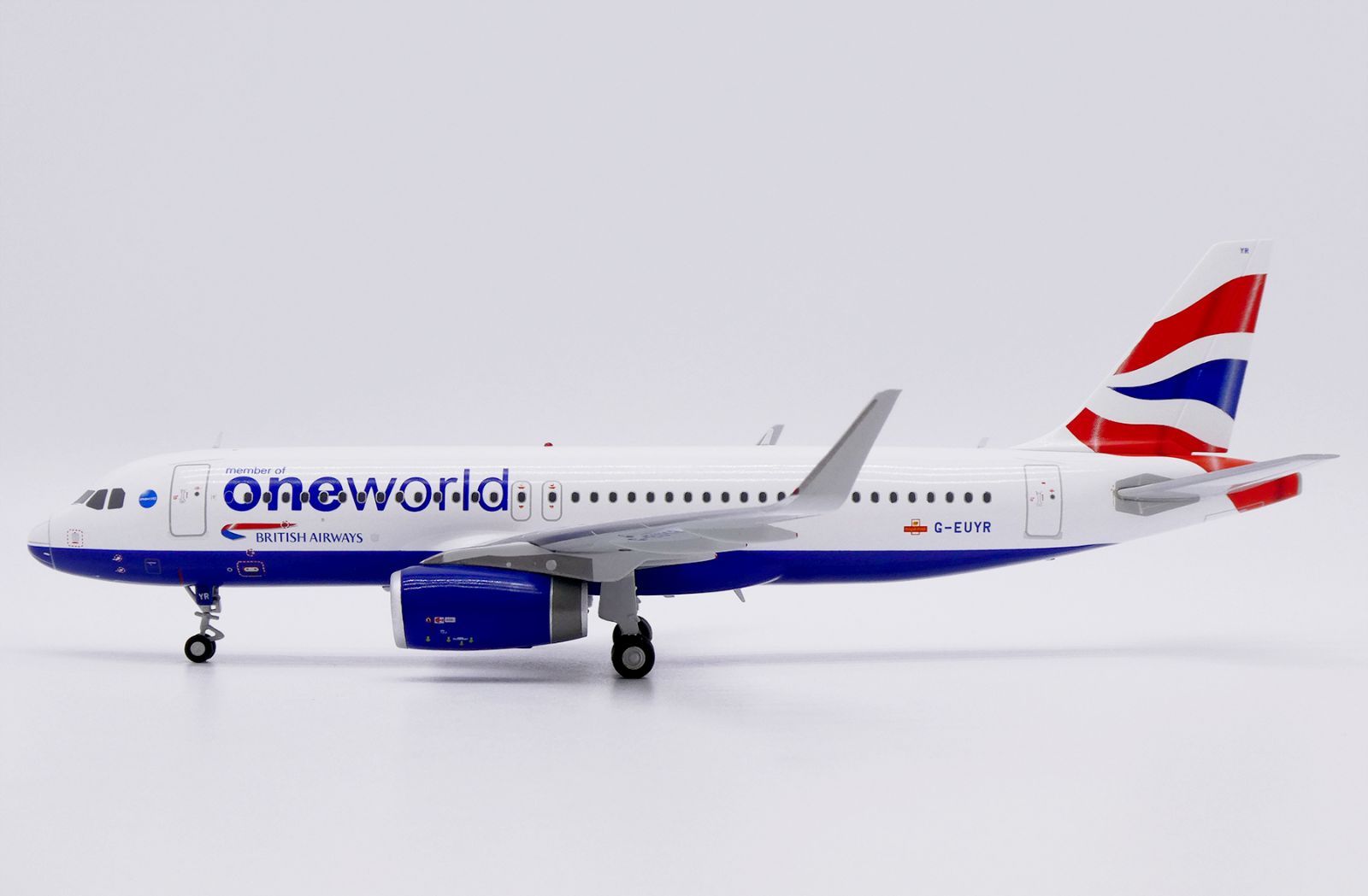 Jcwings ブリティッシュエアウェイズ A 320 neo G EUYR ワンワールド塗装 1 200 SA 2058