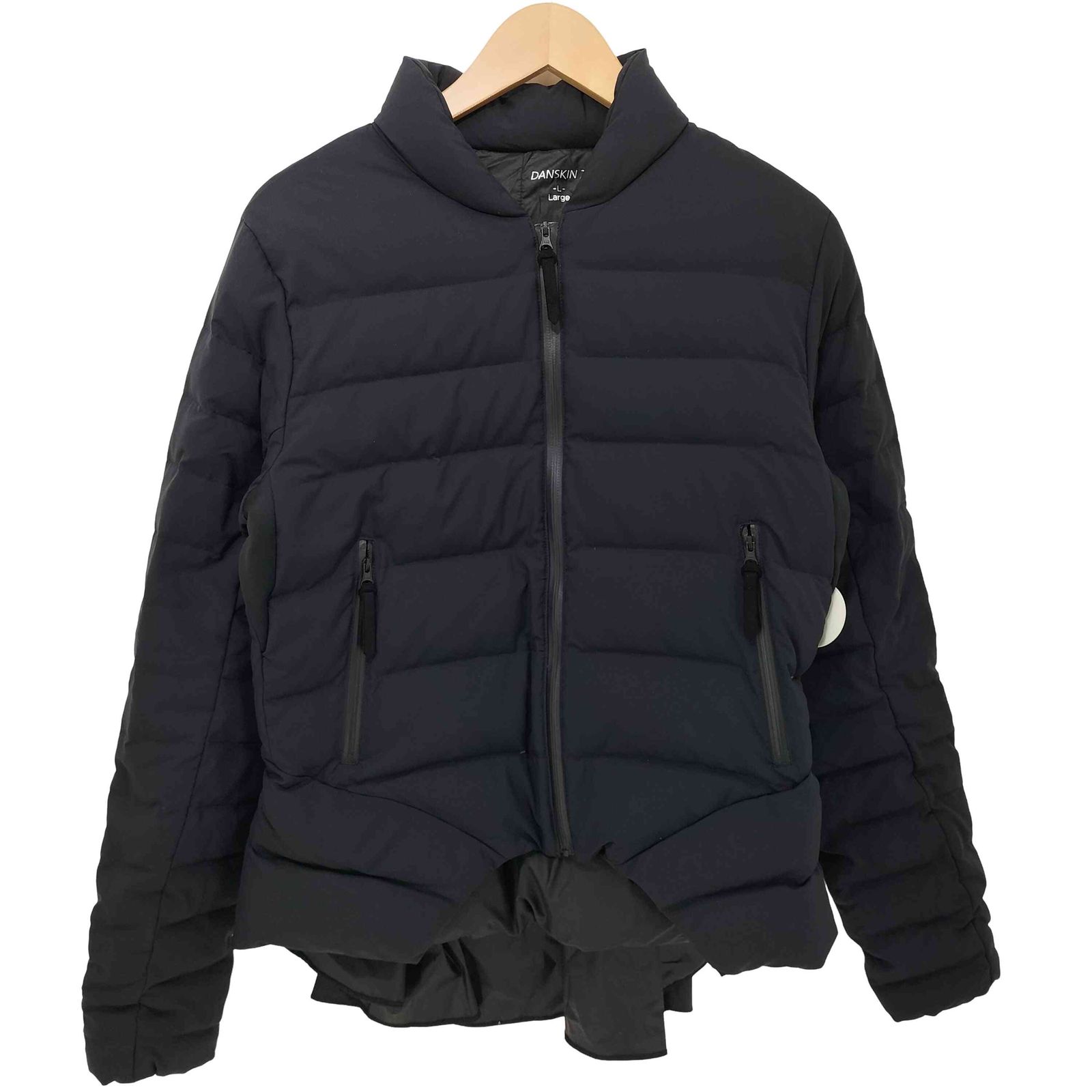 ダンスキン DANSKIN PRIMA PIROUETTE HYBRID DOWN JACKET フリル ダウンジャケット レディース import L
