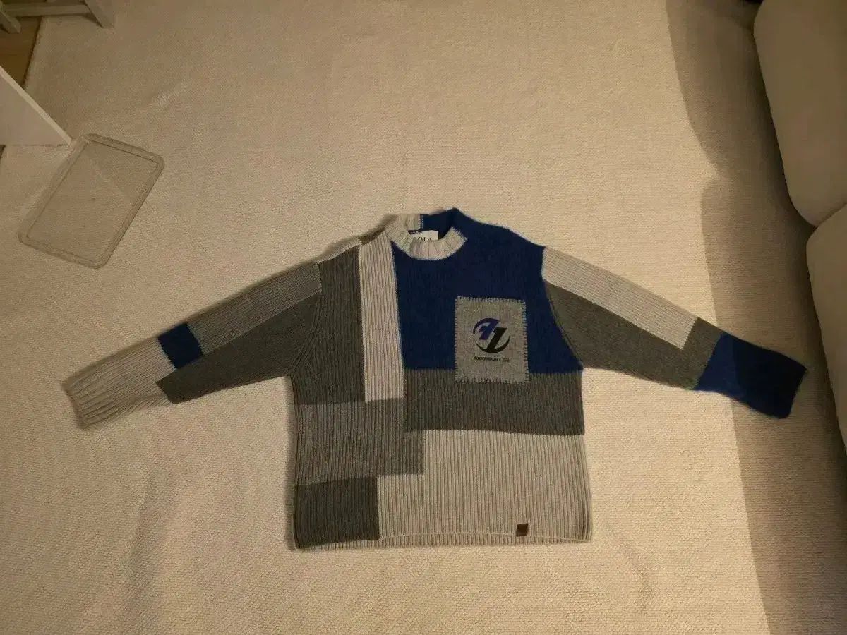 ZARA x ADER ERROR パッチワーク オーバーサイズ ニット セーター マルチCOLOR S M