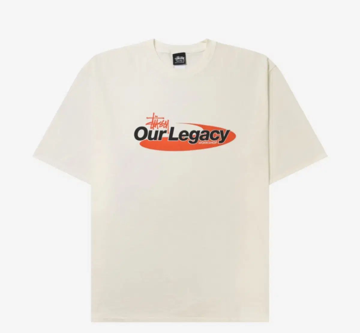 STUSSY OUR LEGACY WORK SHOP 半袖T アイボリー M