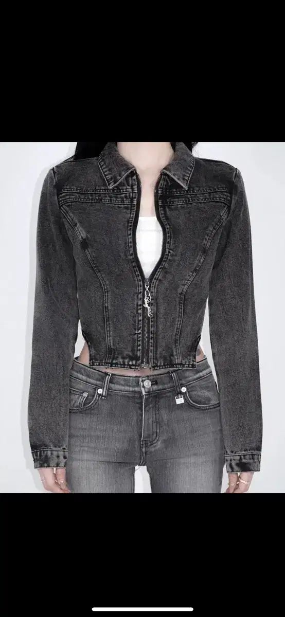 PALE JADE ペイルジェイド クロップド デニムジャケット