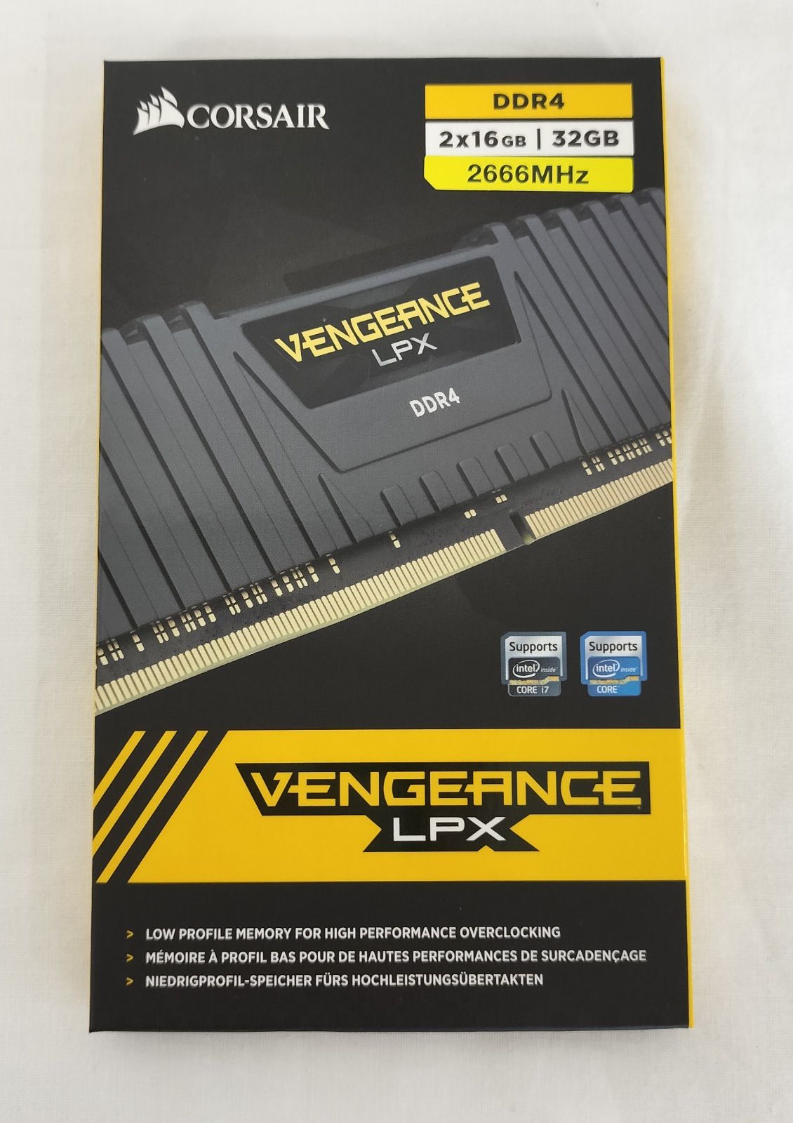 CORSAIR DDR 4 2666 MHz LPX 32 GB 16 デスクトップ用 メモリ