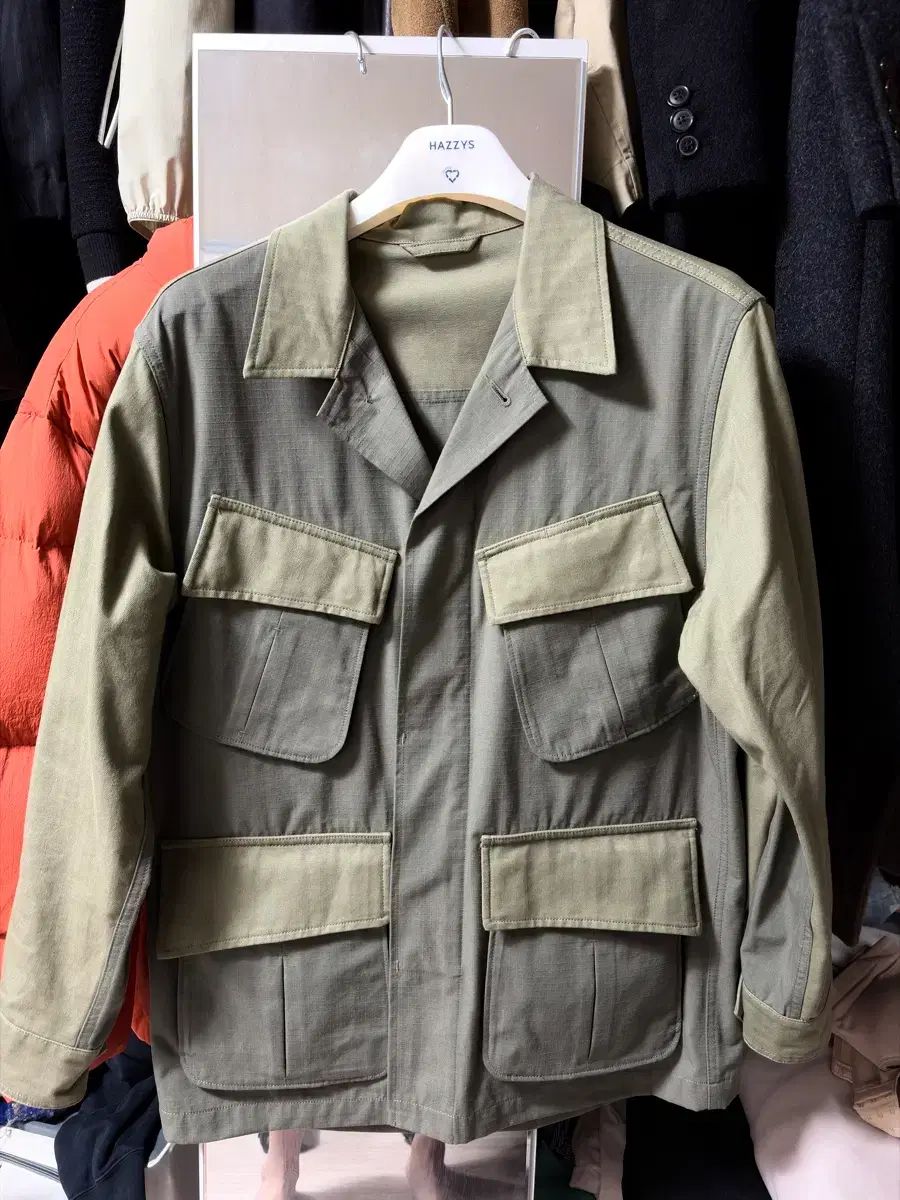 HAZZYS へジス ザ ガイズ ファティーグ ジャケット Mサイズ