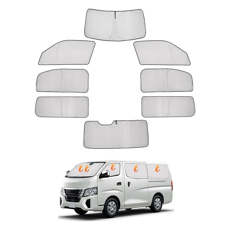 日産 NV 350キャラバン E 26型 サンシェード 車中泊 遮光シェード 全窓対応 フロントサンシェード サイドサンシェード プライバシー フルセット マルチサンシェード NISSAN 350 CARAVAN 26 2012年 ～20