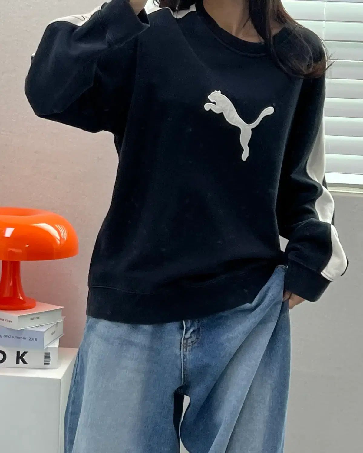 L 90 S PUMA プーマ オレオ スウェット M 1417