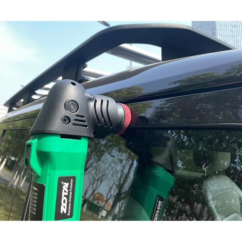 ZOTA ミニポリッシャー,50mm/75mmダブル裏板電動ポリッシャー 車，100V