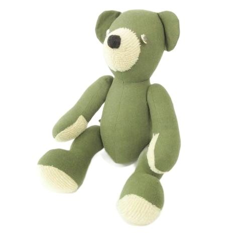 レディメイド タグ付き 24 FW テディベア ぬいぐるみ 日本製 OSサイズ カーキ