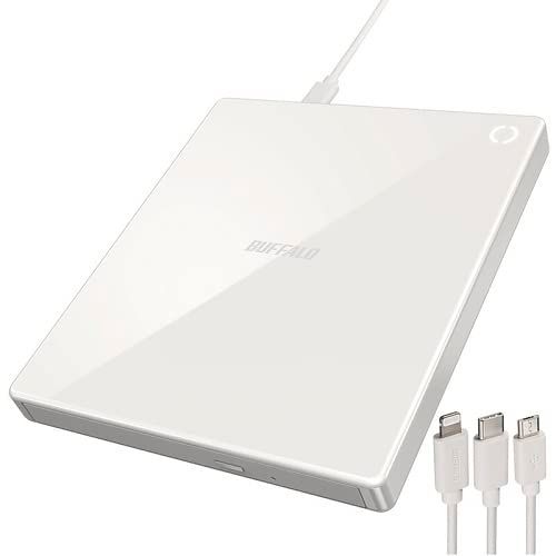 バッファロー RR C 1 WH D スマートフォン用CDレコーダー ラクレコ ケーブル接続 m
