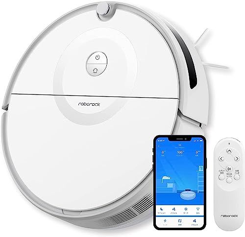 ロボット掃除機 ロボロック E 5 白 水拭き マッピング 強力吸引 自動充電 アプリ操作 200分連続稼働 落下防止 m