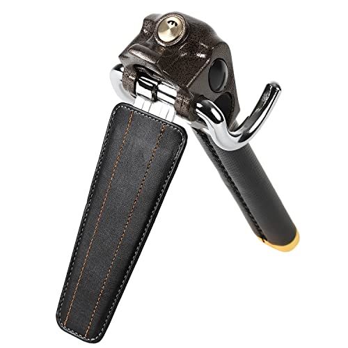 LESTA ハンドルロック ステアリングロック 盗難防止 車 リレーアタック対策 LST 12 S ブラウン m