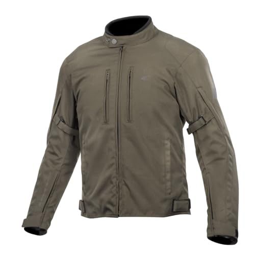 KOMINE バイク用 ジャケット プロテクトウィンタージャケット JK 603 1289 秋冬春向け 防水 防寒 CE規格 プロテクター 07 メンズ オリーブ XL m