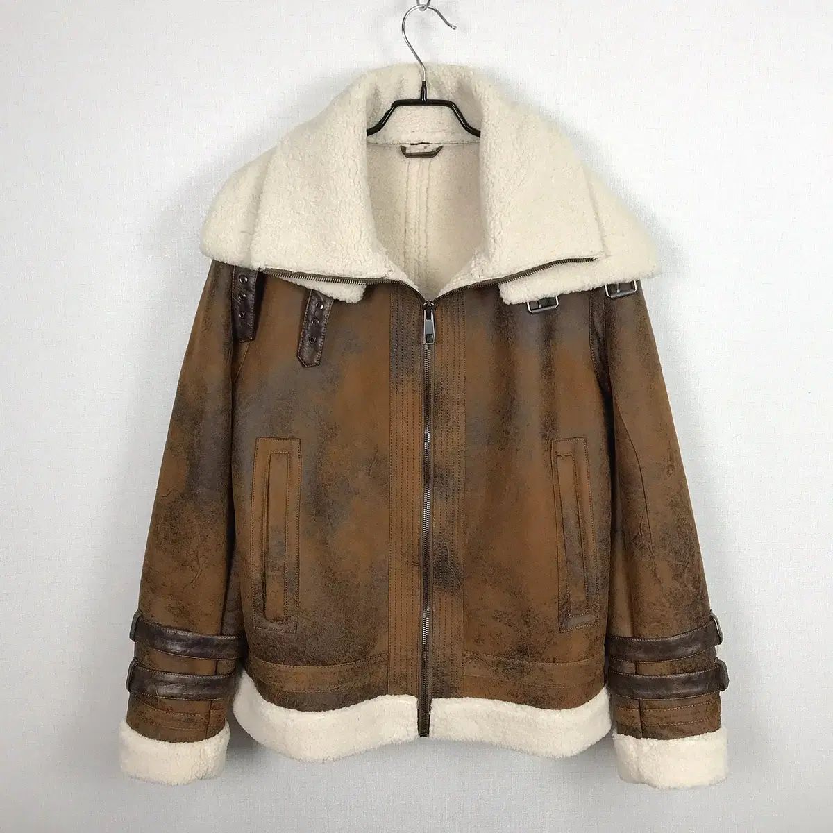 ザラ ZARA ムートン アウター メンズL