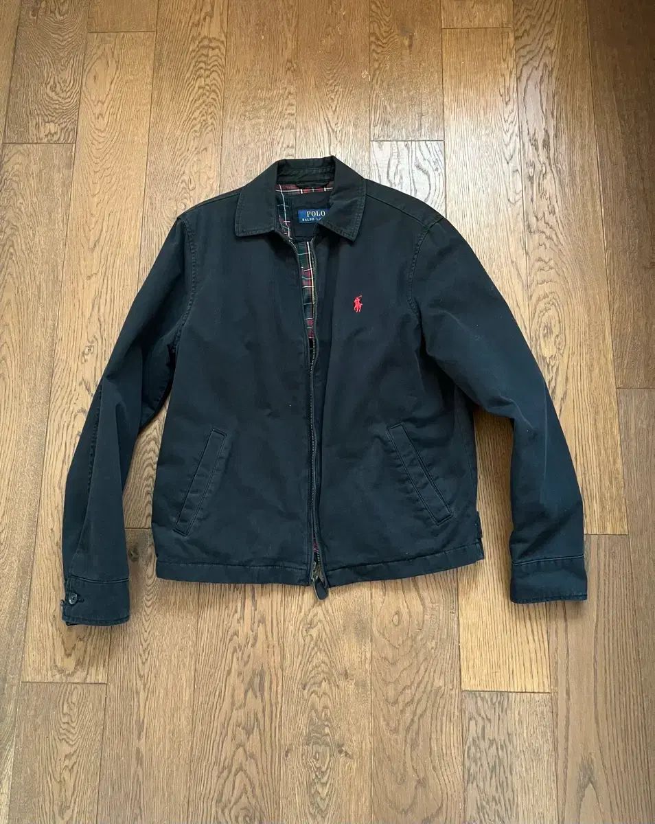 ポロ コットン ジップアップ ジャケット