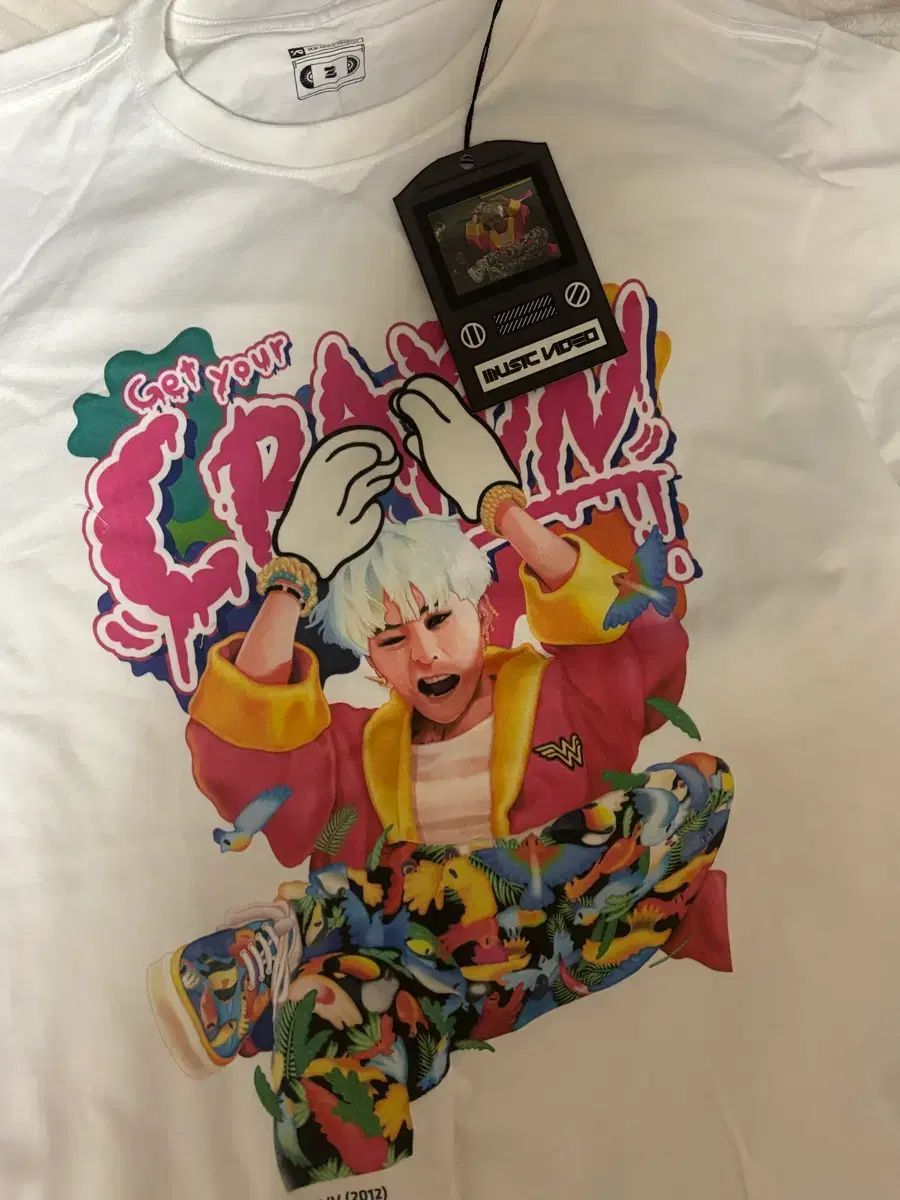 G DRAGON ジードラゴン クレヨン MV Tシャツ