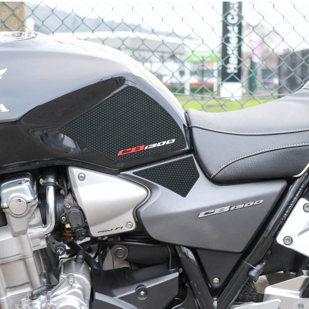 商品 オートバイのタンクパッド抗スリップタンクパッド保護ステッカーサイドタンクパッドトラクションパッド SB sc 40 5点セット 54 CB 1300