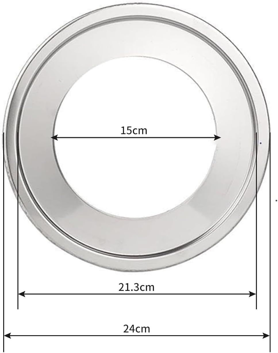  蒸籠 中華せいろ 受け台 中華セイロ用 蒸し器 蒸し板 丈夫な ステンレス製 22 24 cmの鍋と15 21 cmの蒸しセイロに対応 cm その他 文房具 事務用品