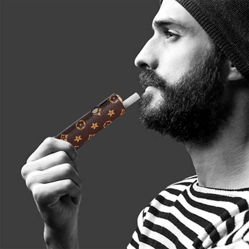 i ワン用ケース PUレザー製 イルマ 360°全面保護 iluma ONE カバー 加熱式たばこ用ケース ケース 耐衝撃 ワンに対応 カーキー01