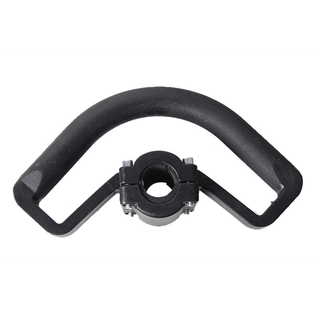 商品 園芸 軽量 芝刈り ハンドル 工具 ループ 持ち手 草刈り機用 付き 汎用 ブラック Reccy