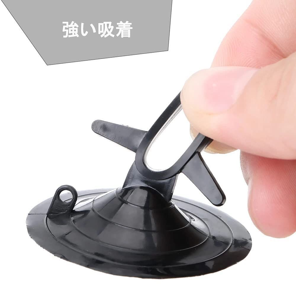 数量 補助 交換 サンシェード用 車 強力 ブラック 真空フック 入 吸盤 パークサンシェード用 サムコス
