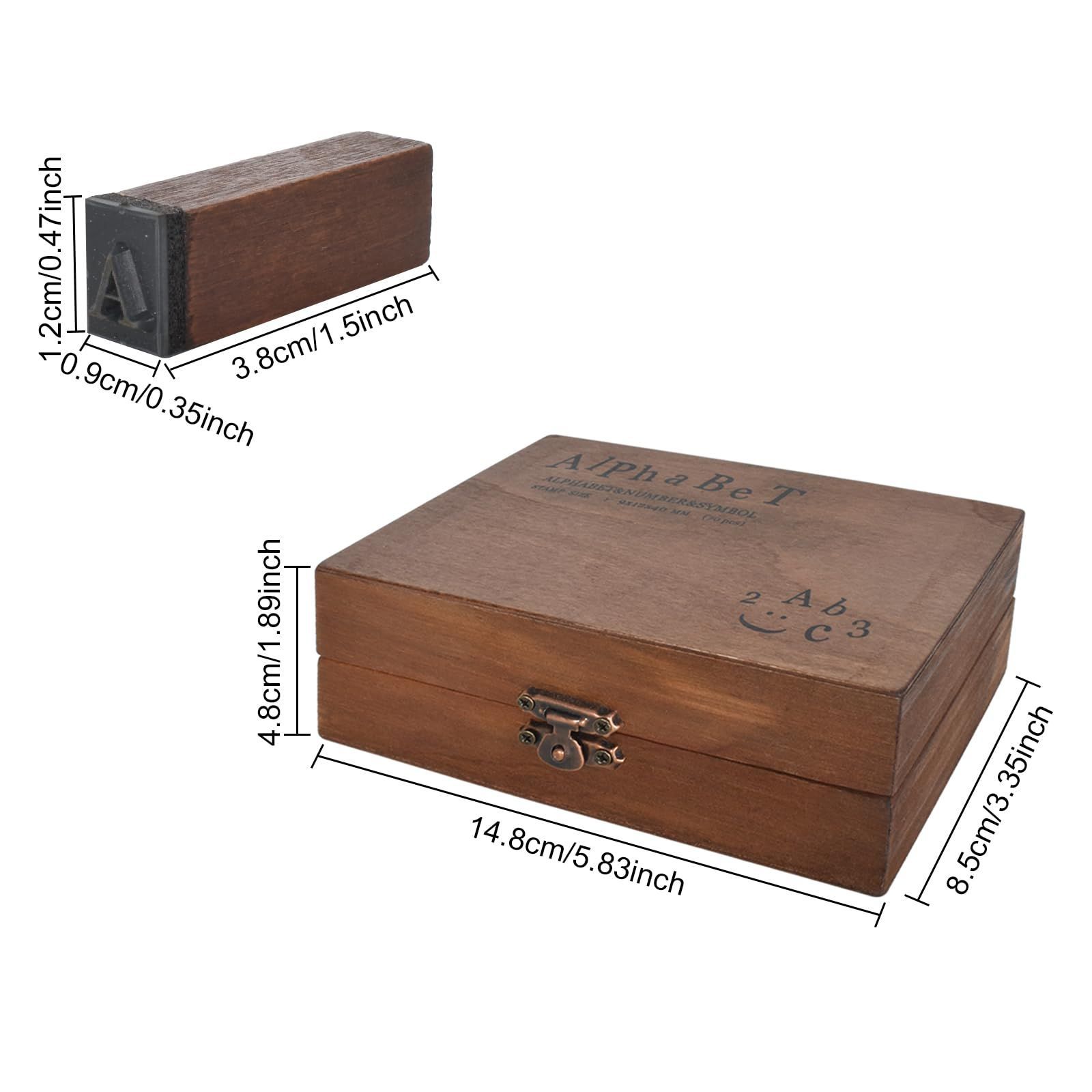 木製スタンプセット