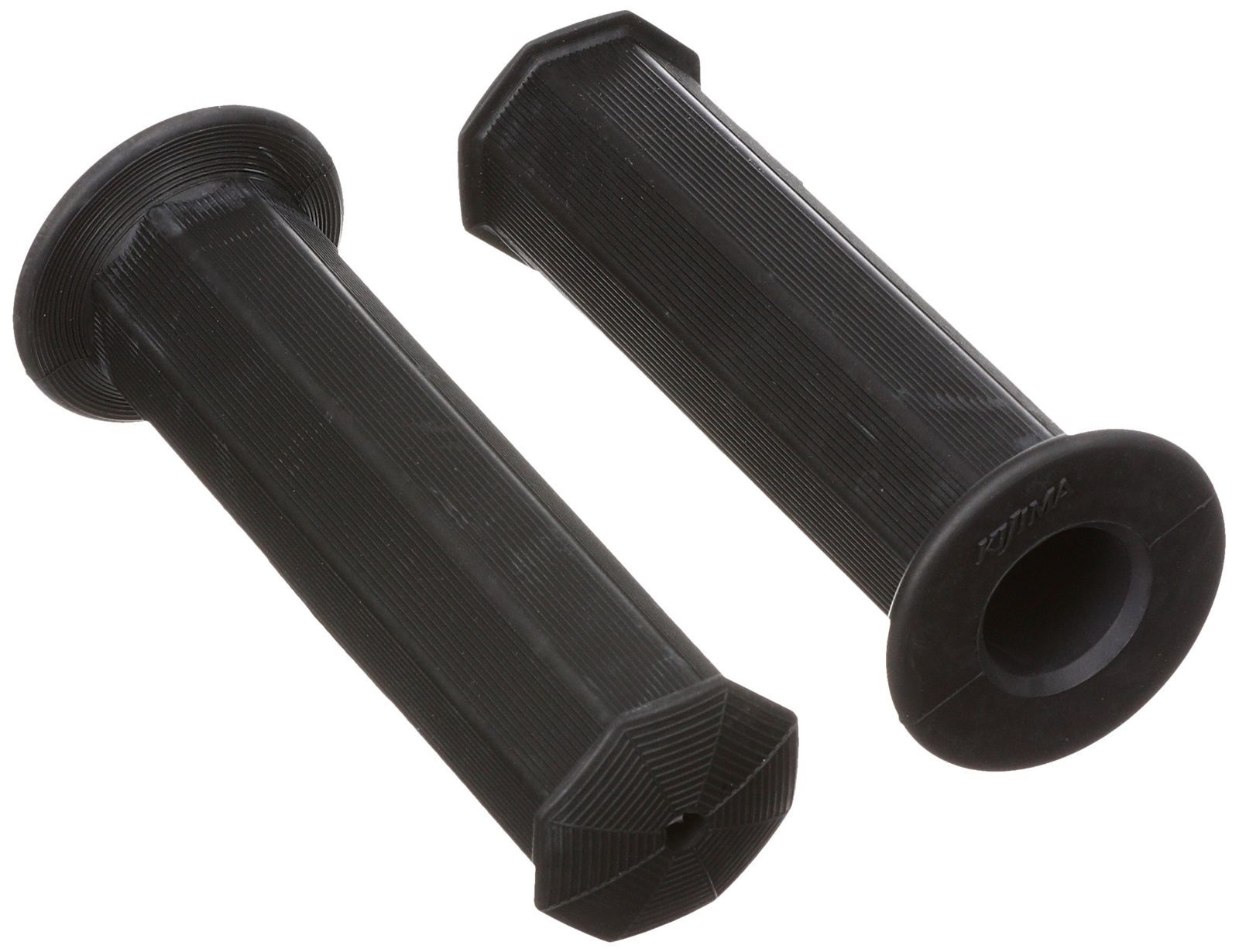 201 196 ブラック 汎用 非貫通タイプ φ22 2 mm 125 ラバー製 八角 グリップ バイクパーツ キジマ Kijima