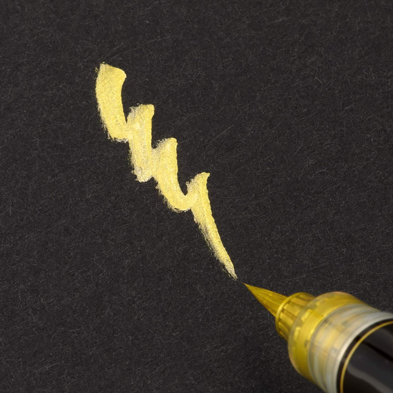  商品 筆ペン ぺんてる筆 金の穂 ぺんてる XGFH X その他 文房具 事務用品