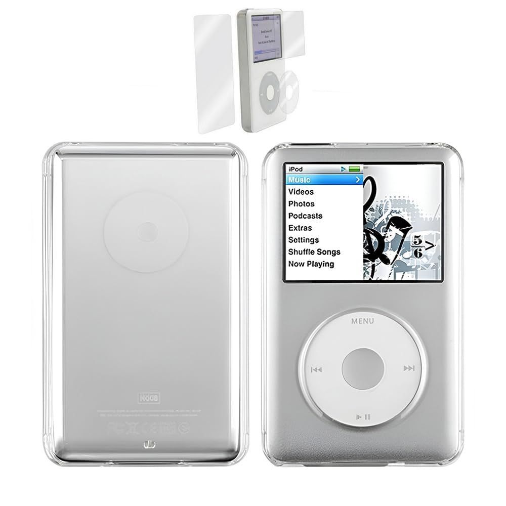 classic 80 GB iPod 120 カバーケースに適用する 薄い 160 Classicケース 完全保護クリスタルクリアハード 2009年にリリース 13 5 mm GB厚バージョンには適合しません スクリーン に適用するiP