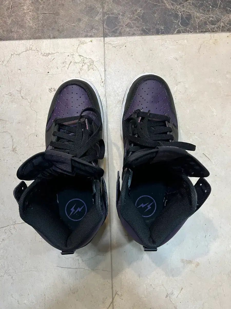 NIKE フラグメント デザイン ダンク ハイ ブラック