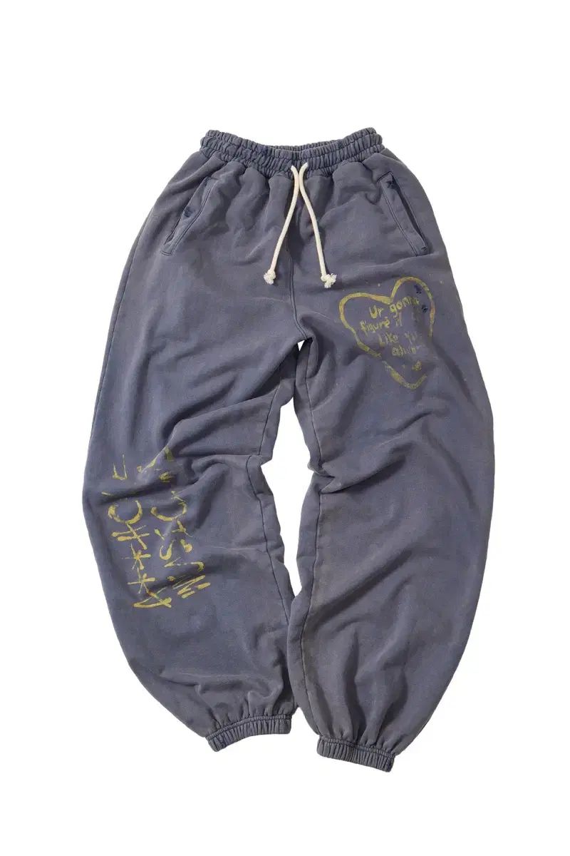 wknd project damage washing sweat pants