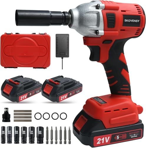 迅速に発送 コードレスインパクトレンチ 350 N mインパクトレンチ 電動インパクトドライバー インパクト タイヤ交換 車のタイヤや家庭用 RED DDBS A 7