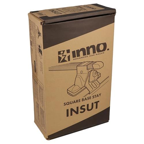 カーメイト Carmate inno イノー 車種別 スクエアベース スムースルーフタイプ Nボックス フリード デリカD 5 プリウス プロボックス シャトル 等 ベースステー ベーシックステー トルクノブ キーロック ナット固定 システムキャリ m