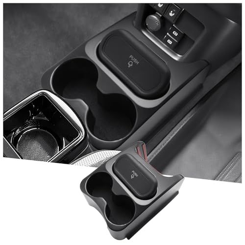 GAFAT スズキ ハスラー 2代目 MR 52 S 92 3 in 1 センターコンソール 収納 ボックス コンソール カップホルダー ゴミ箱 小物入れ アクセサリー マルチ収納 ドリンクホルダー カ m