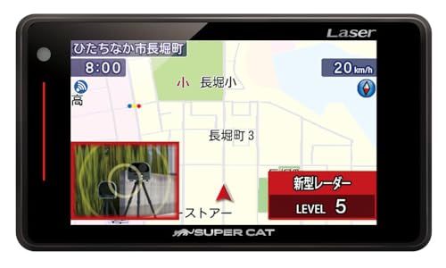 Yupiteru ユピテル GS 303 L 新型レーダー式移動オービス対応3 6型液晶GPS内蔵レーザー＆レーダー探知機 m