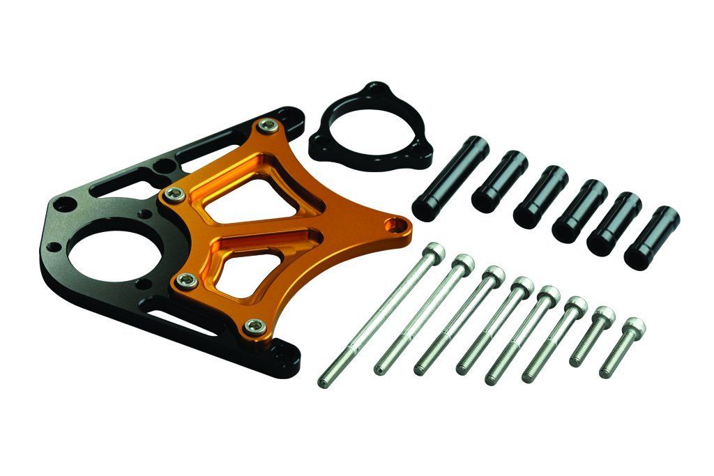 ポッシュフェイス POSH FAITH バイク用品 スプロケットカバー with クラッチピストンベース ブラック ゴールド ZRX 1100 2 R ZZR D 071201 46