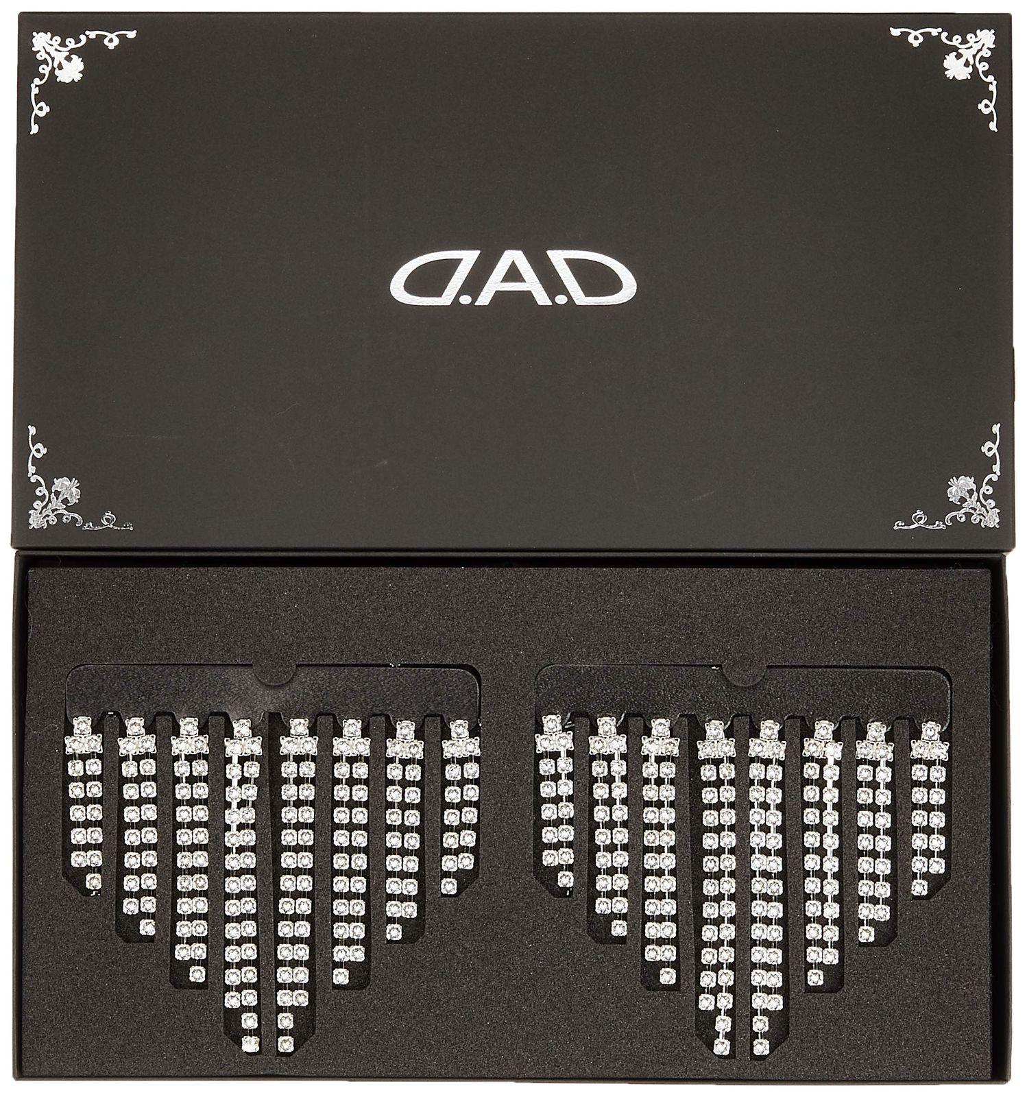 エグゼクティブミラーラインストーン WIDE クリスタル