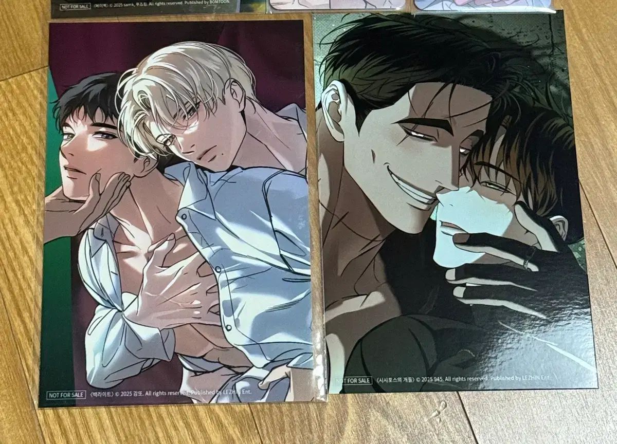 バックライト シシフォスの犬たち 特典 プリント写真 レ봄