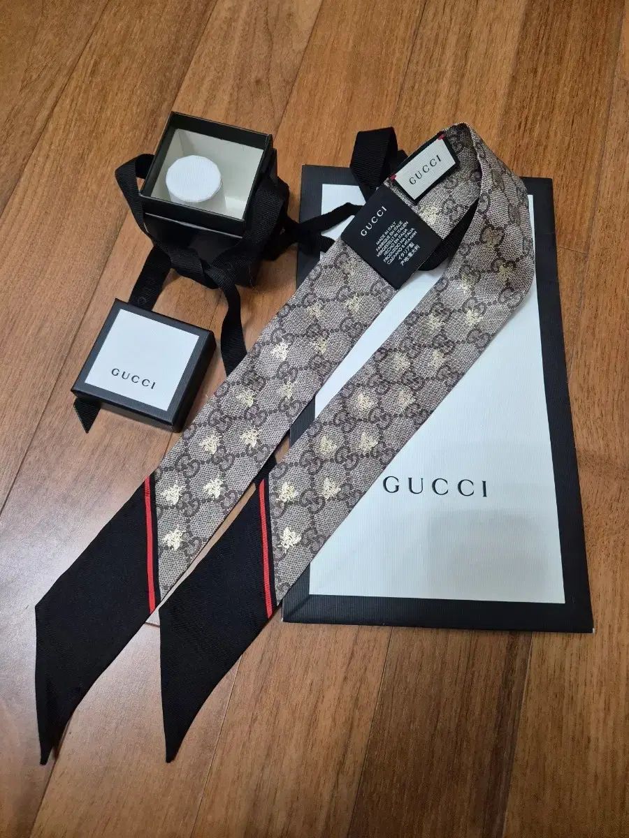 グッチ GG シルク スカーフ ツイリー
