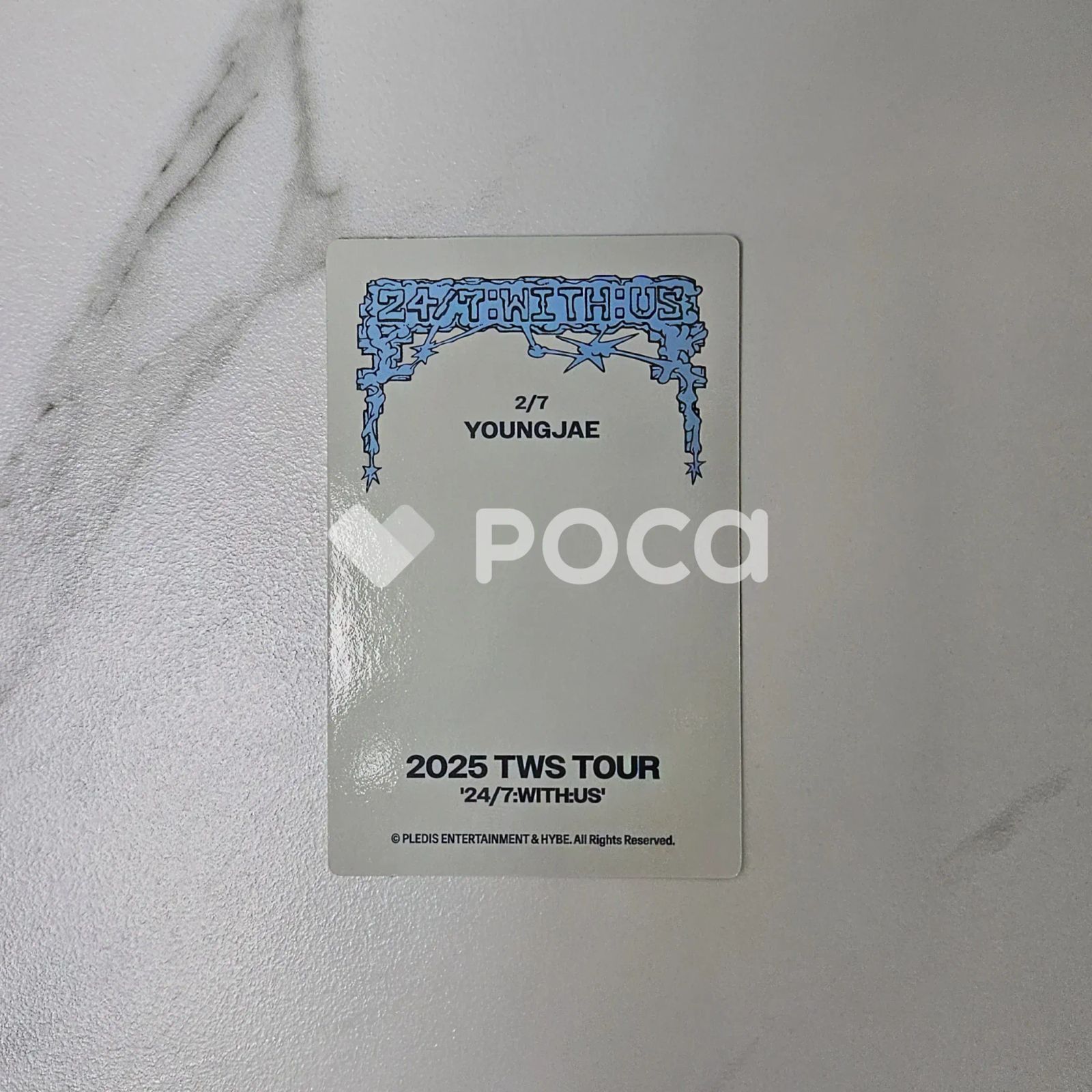 TWS ヨンジェ 2025 ワルツ ライブ 会場限定 トレカ B TWS ヨンジェ 2025 ワルツ ライブ 会場限定 トレカ B TWS ヨンジェ