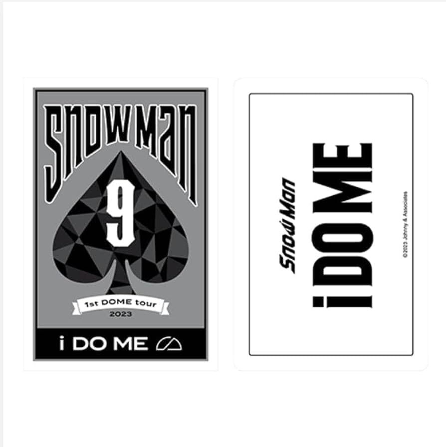 Man 深澤辰哉 トランプ iDOME 2023 新品 未開封 Snow Man トランプ 「 2023 i DO ME」 - メルカリ