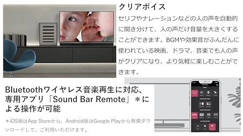 コンパクトサウンドバー SR