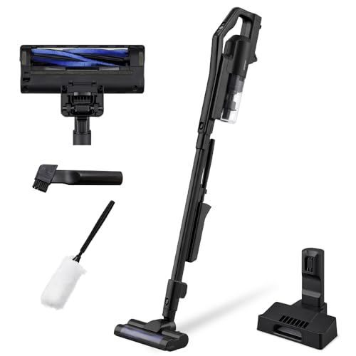 アイリスオーヤマ 充電式サイクロンスティッククリーナー掃除機 コードレス 静電モップ付き 軽量 SCD R 2 P B ブラックpo 139 d 6 3