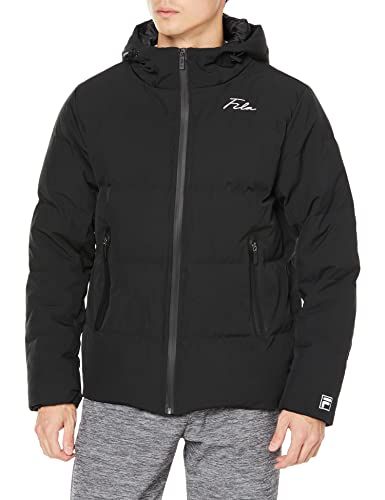 FILA アウターダウンジャケット メンズ レディース 選べる2タイプ フード付き 超撥水加工 防水 汚れ防止加工 ブルゾン アウトドア 暖かい 防寒 防風 スポーツウェアユニセックス大人po 6 ab 39187