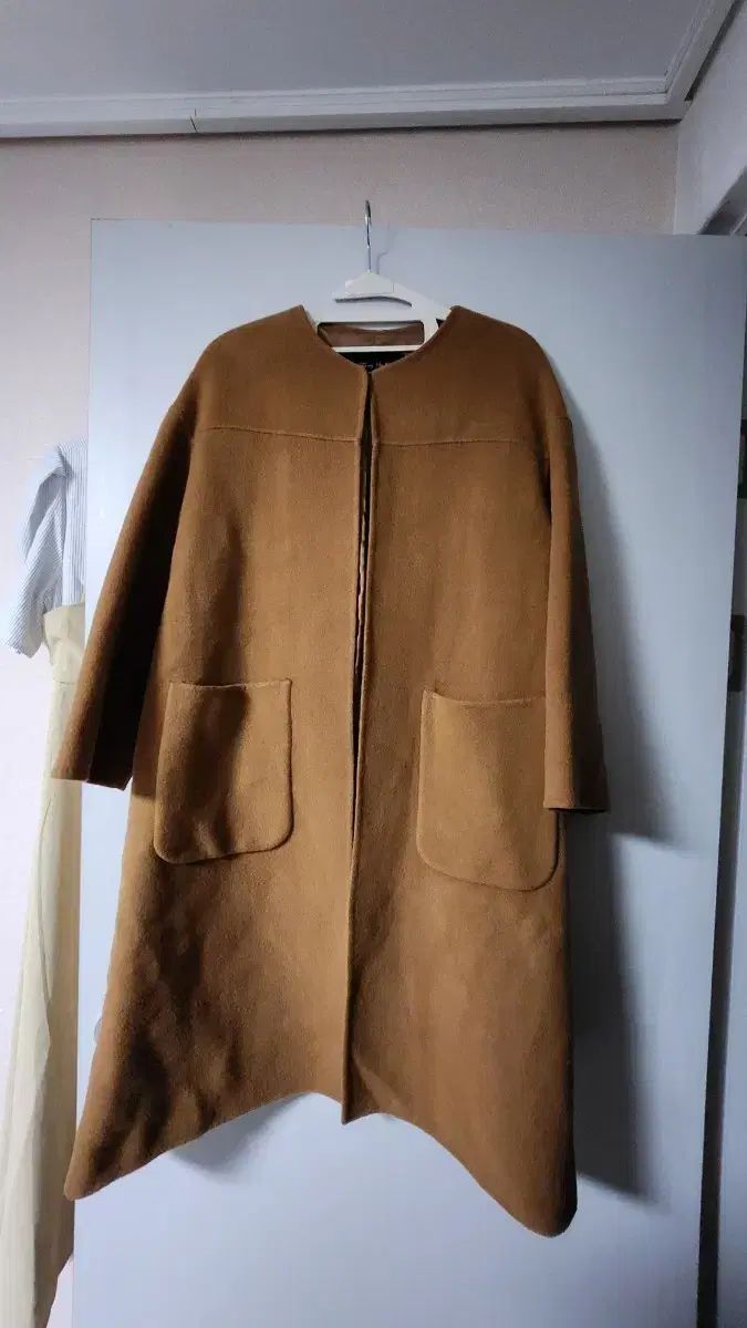 キャメルカラー ウール90 コート