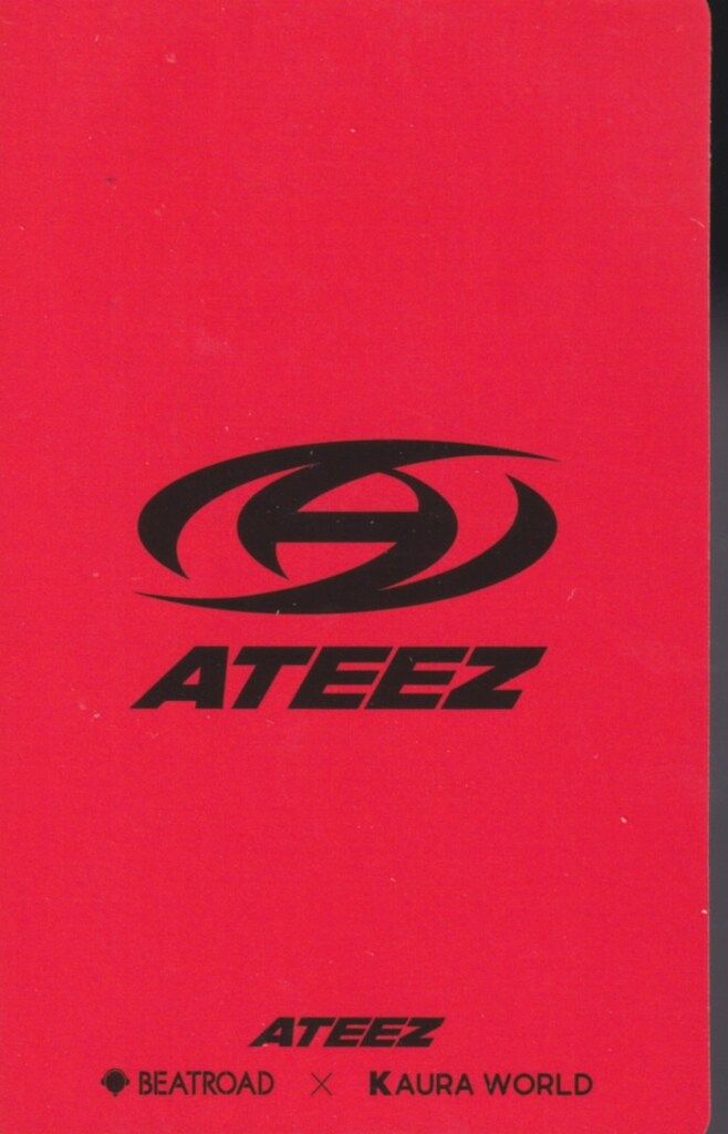 ATEEZ THE WORLD EP.1:MOVEMENT SAN トレーディングカード 花びら