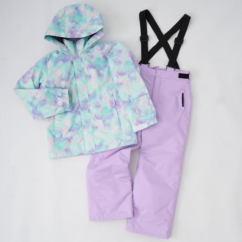 スキーウェアタイダイ柄 スノーウェア
